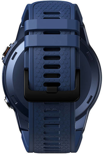 Zeblaze Stratos 3 Pro Aluminium 46mm Smartwatch with Heart Rate Monitor (Blue)