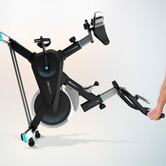 Cecotec DrumFit Indoor 6000 Compact Ποδήλατο Spinning Μαγνητικό με Ροδάκια