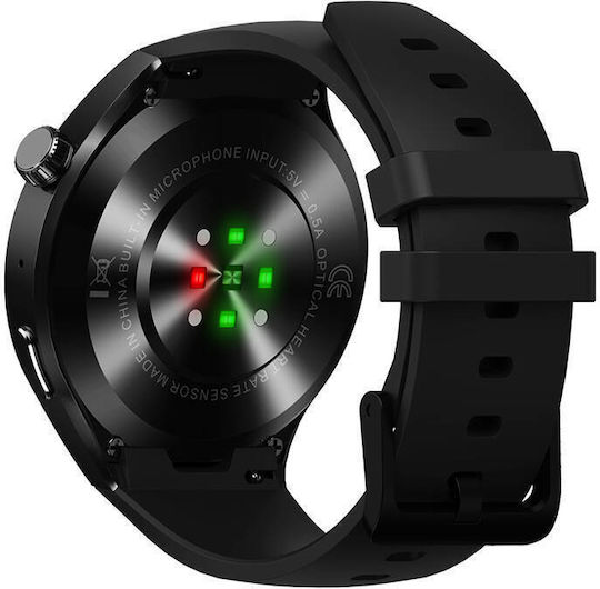 Zeblaze Thor Ultra 55mm Smartwatch mit SIM und Pulsmesser (Schwarz)