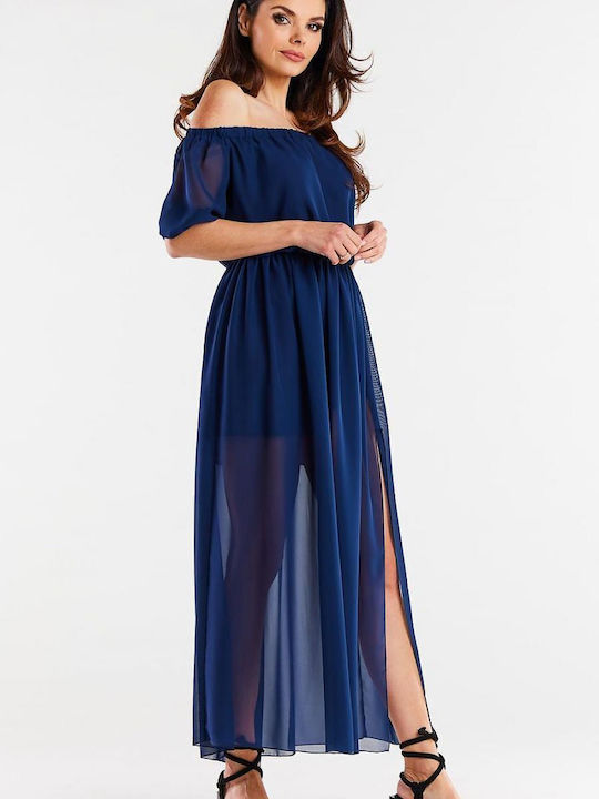 Awama Dress Dark blue