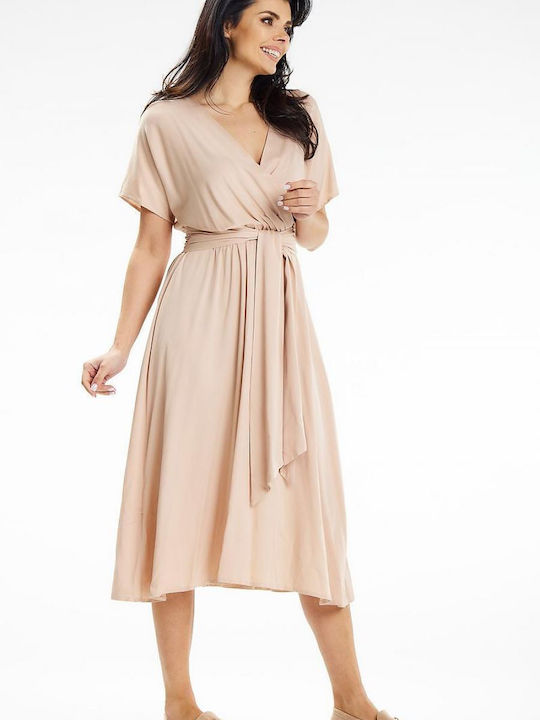 Awama Rochie Beige A642