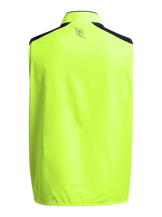 Ärmellos Jacke Gelb