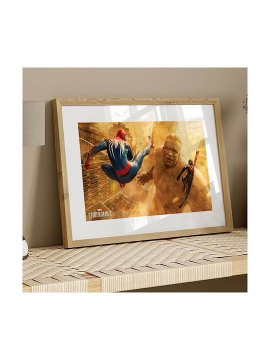 Walls Kinder Wandkunst Gerahmt Spiderman 2 30x20cm