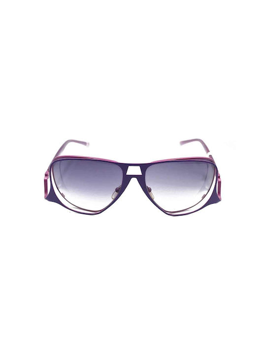 Alex Barusco Men's Sunglasses with Purple Metal Frame B104-1