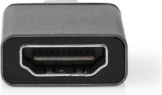Nedis CCGB64650GY Μετατροπέας USB-C male σε HDMI female