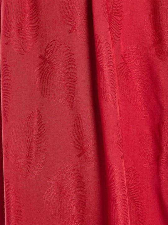 Funky Buddha Midi Hemdkleid Kleid Rot