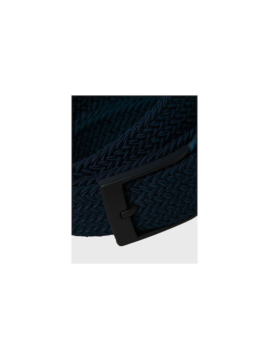 Jack & Jones Men's Elastic Belt Navy Blue