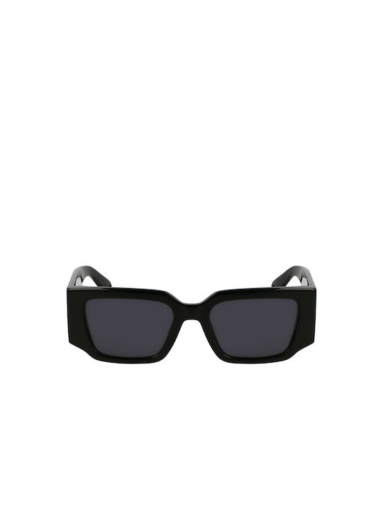 Lanvin X Future Men's Sunglasses with Black Plastic Frame and Gray Gradient Lens LNV672S-001