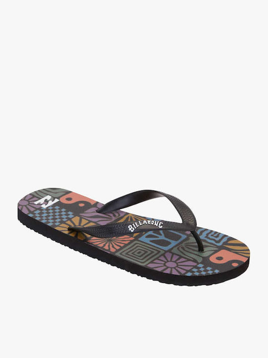 Tides Men's Flip Flops Black