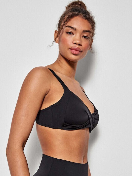 Top Bikini Sutien Negru