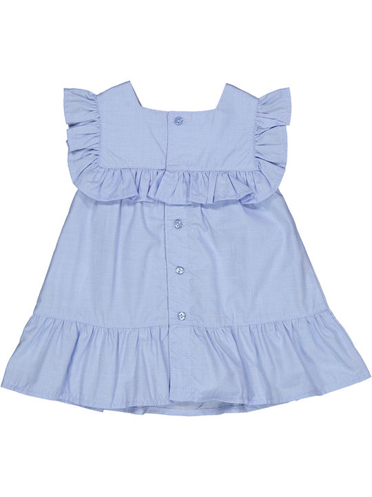 Mauli Mädchen Kleid Light Blue