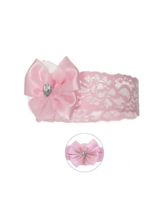 Soft Touch Baby Headband Pink 1pc