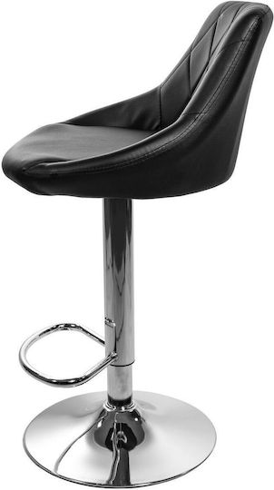 Scaun Bar Kast Black And Silver 45.5x48.5x85buc Scaun Bar Kast Black And Silver 45.5x48.5x85buc