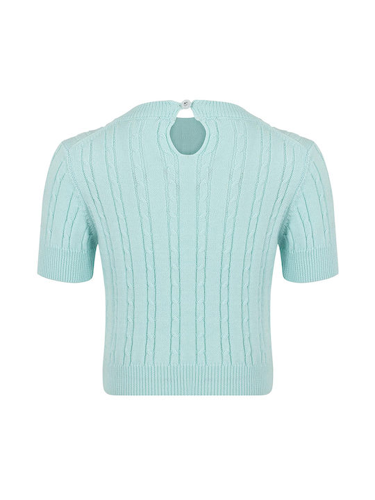 Lapin Kids Sweater Long Sleeve Turquoise