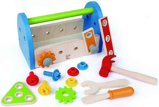 Hape Children's Tool Fix-it Blue 17pcs