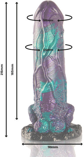 Epic Basilisk Dildo Double Scaly Pleasure Big Size