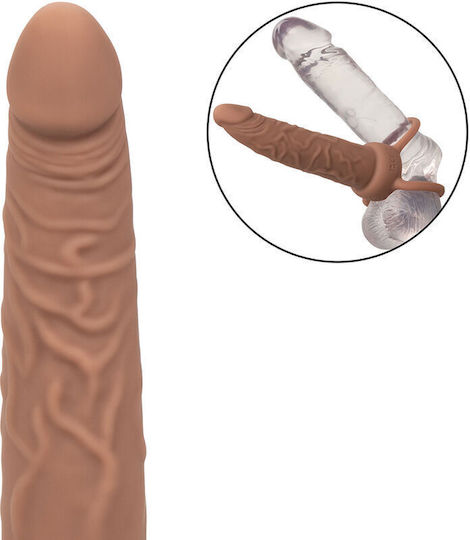 California Exotics Performance Maxx Rechargable Dual Penetrator Brown Skin