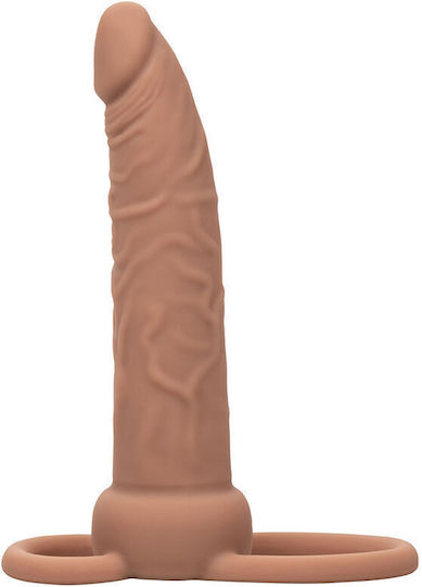 California Exotics Performance Maxx Rechargable Dual Penetrator Brown Skin