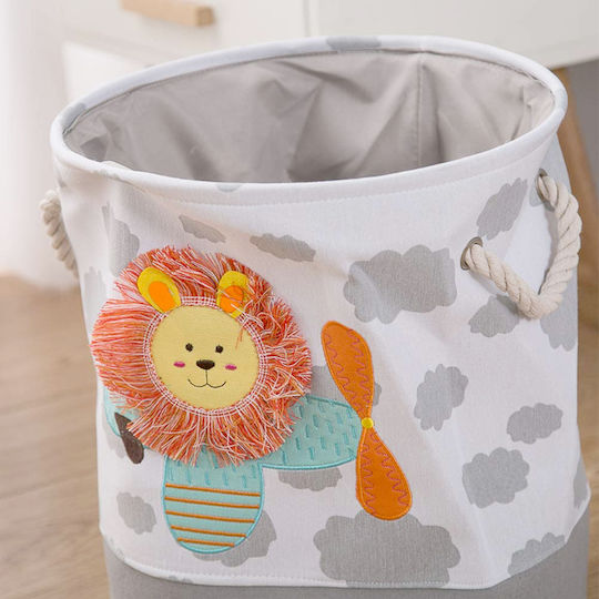 Детска кошница за играчки сгъваема 35x40см 1бр
