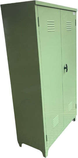 Δίφυλλη Μεταλλική Γαλβανιζέ 90x45x176εκ. Δίφυλλη Μεταλλική Γαλβανιζέ 90x45x176εκ.