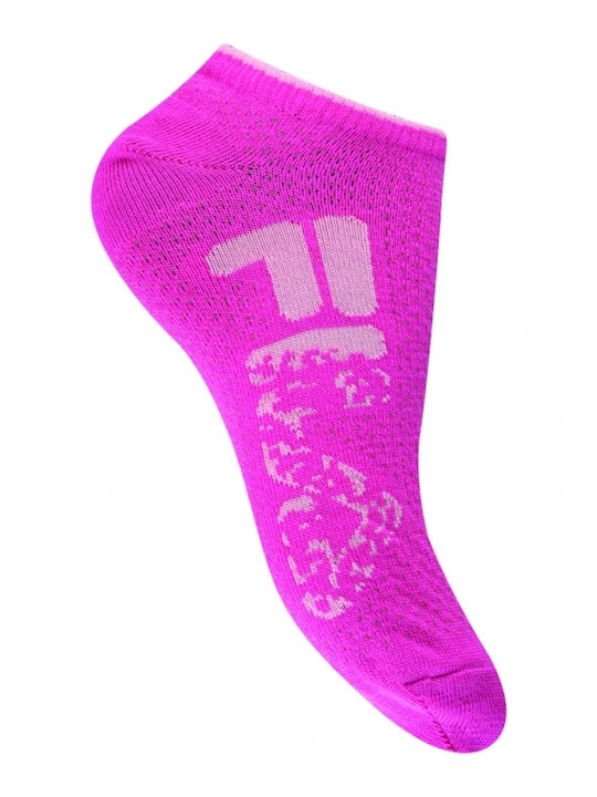 Fila Sports Kids' Ankle Socks Pink 3 Pairs