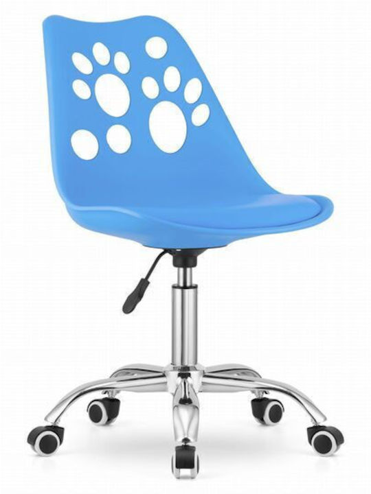 Desk Chair Blue 50x57x93.5cm