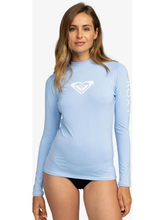 Roxy Langärmelig Sonnenschutzshirt Blau