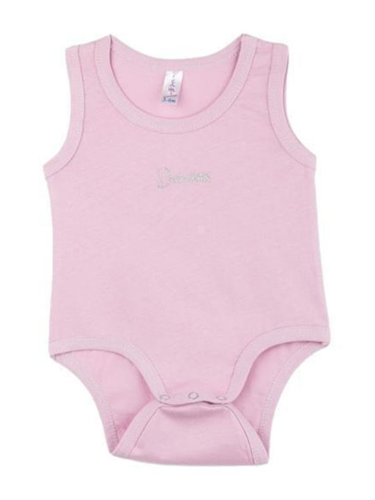 Dreams by Joyce Set Babystrampler Ärmellos Coral 2Stück