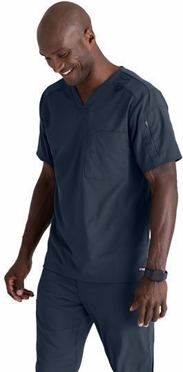Grey's Anatomy Ανδρική Ιατρική Μπλούζα Γκρι