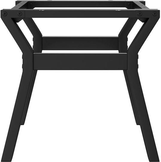 vidaXL Picior De Mobilier Din Fontă Potrivit Pentru Masă / Măsuță 60x40x38cm Fontă