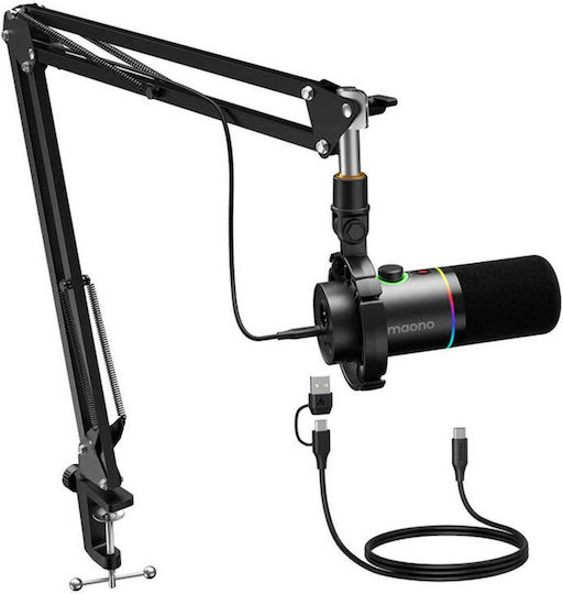 Maono PD200XS Δυναμικό XLR Microphone Shock Mounted for Studio