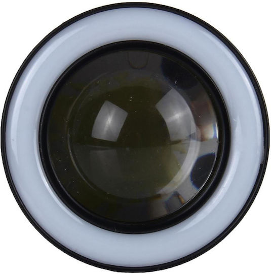 Round Foglights Car Volkswagen Up 12V 10W 6.35cm with White Lighting 2pcs