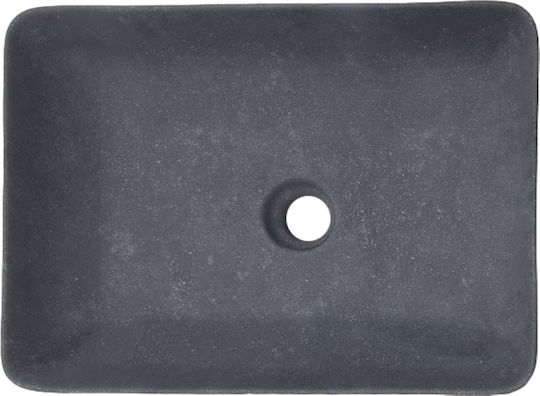 Rak Ceramics Aufgesetztes Waschbecken Porzellan 50x36cm Gray