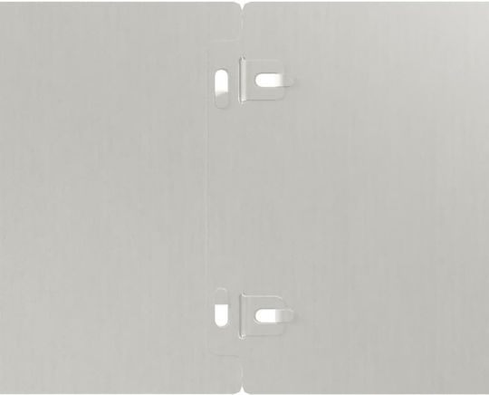 vidaXL Metal Garden Border in Gray Color 1.03m x 15cm