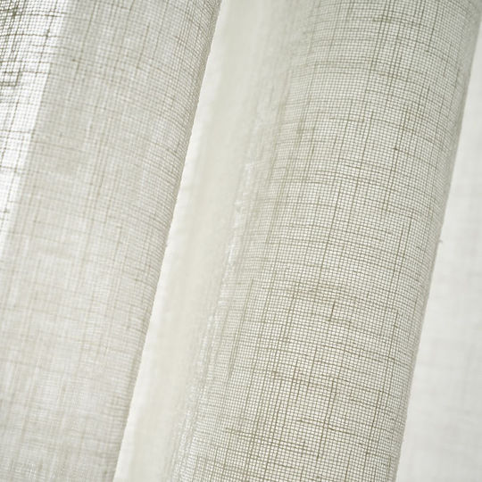 Gofis Home Curtain with Pencil Pleat Combe Turquoise 140x295cm