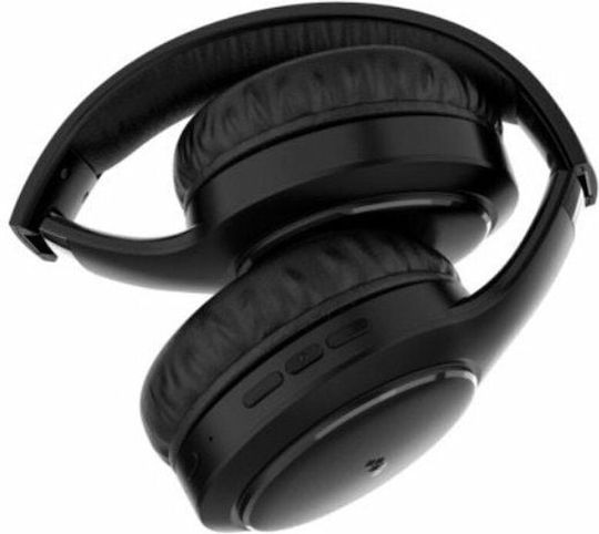 Meliconi 497334 Ασύρματα / Ενσύρματα Over Ear Ακουστικά με 30 ώρες Λειτουργίας Μαύρα