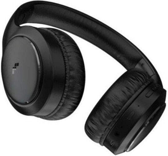 Meliconi 497334 Ασύρματα / Ενσύρματα Over Ear Ακουστικά με 30 ώρες Λειτουργίας Μαύρα