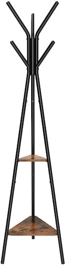 Leobert Loft Cuiere de podea Metal Negru 49x49x179cm