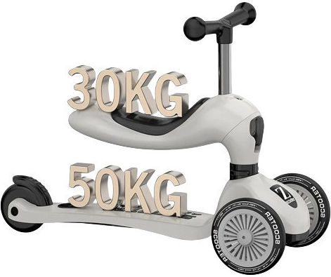 Scooter Παιδικό Πατίνι Τρίτροχο με Κάθισμα για 1-5 Ετών Πράσινο