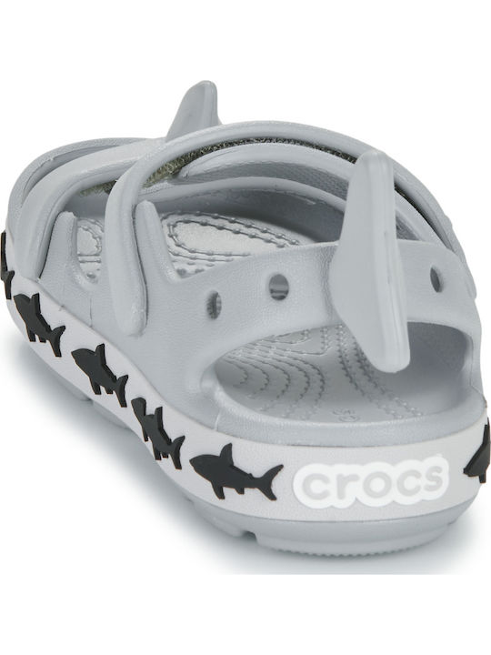 Crocband Παιδικά Ανατομικά Παπουτσάκια Θαλάσσης Γκρι