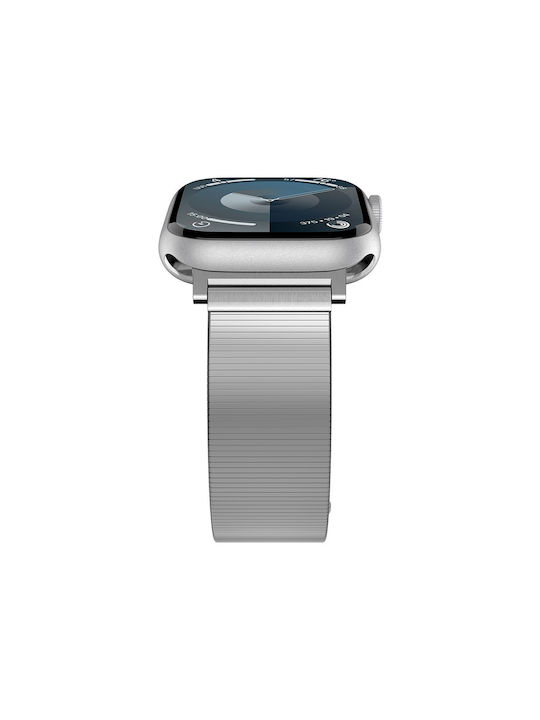 Spigen Sgp Sleek Link 316l Edelstahl Apple Watch Serie Ultra 1/2 49mm 45mm 44mm 42mm Silber Amp07224