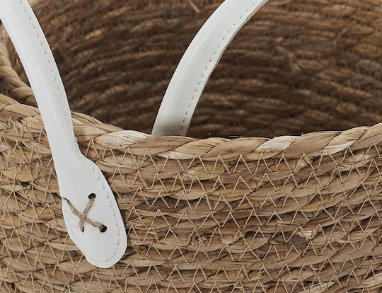 The Home Deco Factory Комплект декоративни кошници Пластмасови с дръжки Brown 3бр