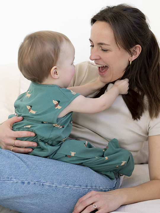 Bemini Sommer Schlafsack mit Füßen Magic 0.5 Tog Green