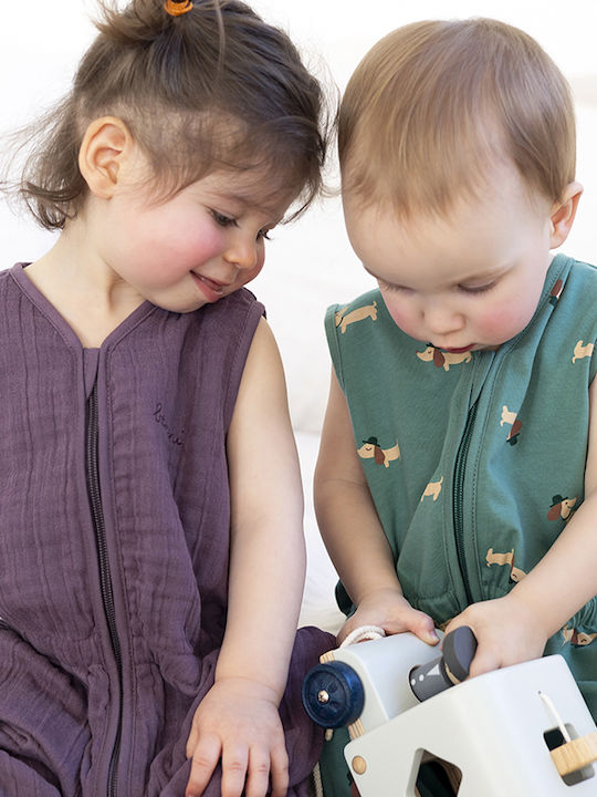 Bemini Sommer Schlafsack mit Füßen Magic 0.5 Tog Green