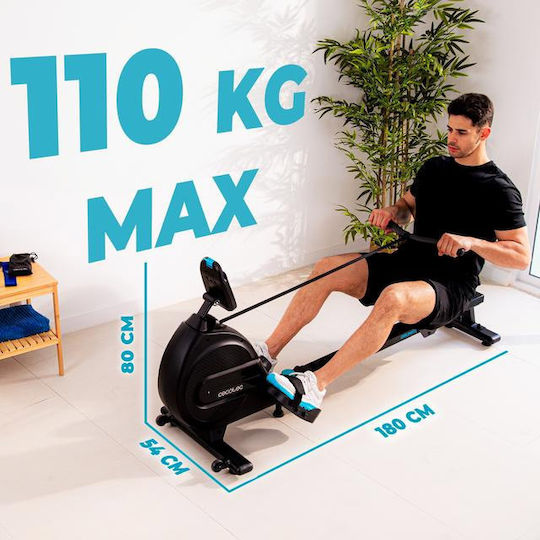 Cecotec DrumFit Rower 9000 Regatta Rudergerät für Benutzer bis 110kg