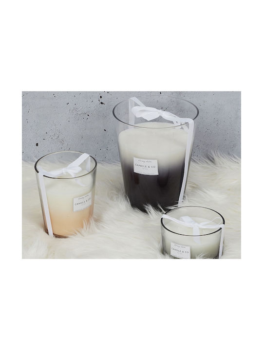 Aromatic Candle Harmony Home Deco Factory Burning Time 60 Hours Scent Fresh Linen Dimensions 13x16cm Bo5449