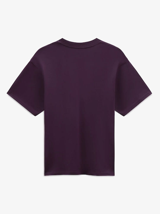 Vans T-shirt Bărbătesc cu Mânecă Scurtă Blackberry Wine