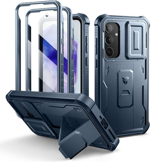 Armored Case Samsung Galaxy A35 Dexnor Full Body Blue