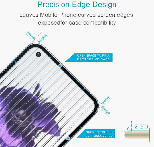 10 Pcs 0.26mm 9h 2.5d Tempered Glass Film Nothing Phone 1