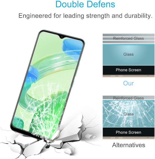 10 Pcs 0.26mm 9h 2.5d Tempered Glass Film Oppo Realme C30 C30s